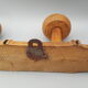 Bamboo-style imitation wooden coat rack