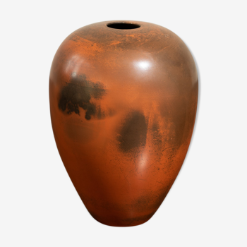 Fernand everaert (xxe) vase en terre sigillée