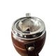 Wood and leather standing ashtray 1970