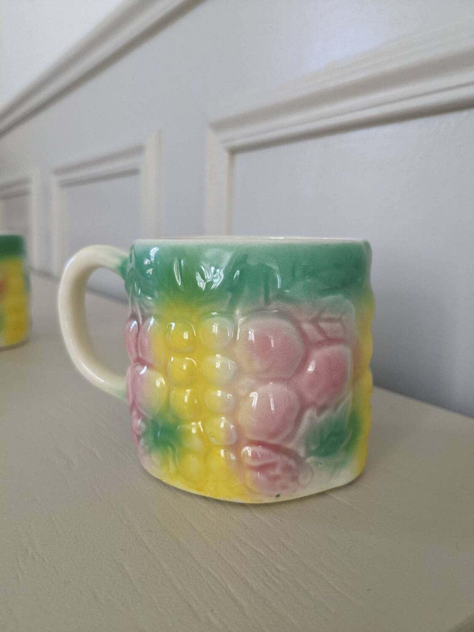 Coffee set in earthenware