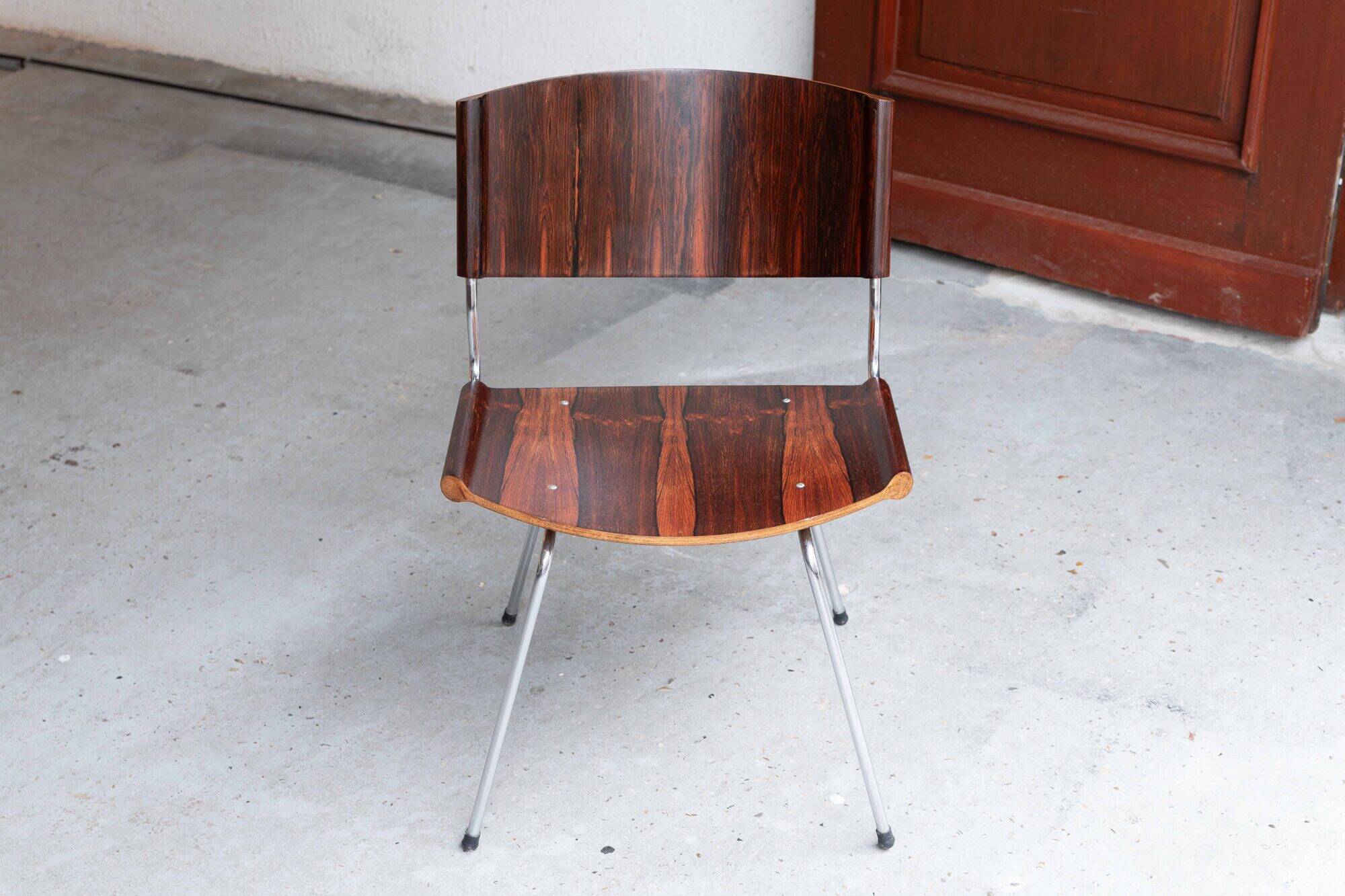 Set of 8 dining chairs by Nanna Ditzel