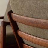 Vintage Senator Armchairs by Ole Wanscher for Cado Set of 2