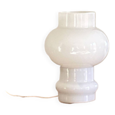 Vintage 60s white opaline glass table lamp LAMP-7146