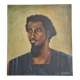 Portrait of a young Mauritanian man Oil on canvas signed Bastien 57x51 cm