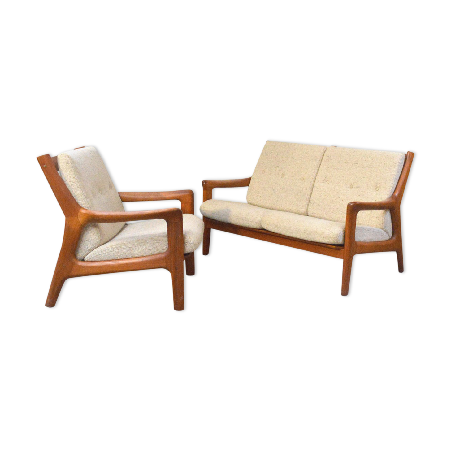 George would living room teak sets