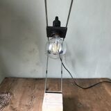 Fratelli Mannelli travertine desk lamp, 1970s
