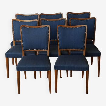 Vintage style chairs, set of 8.