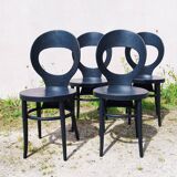Set of 4 Baumann model chairs