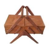 Worker, former sewing box