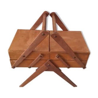 Worker, former sewing box