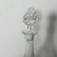Glass carafe mold art nouveau