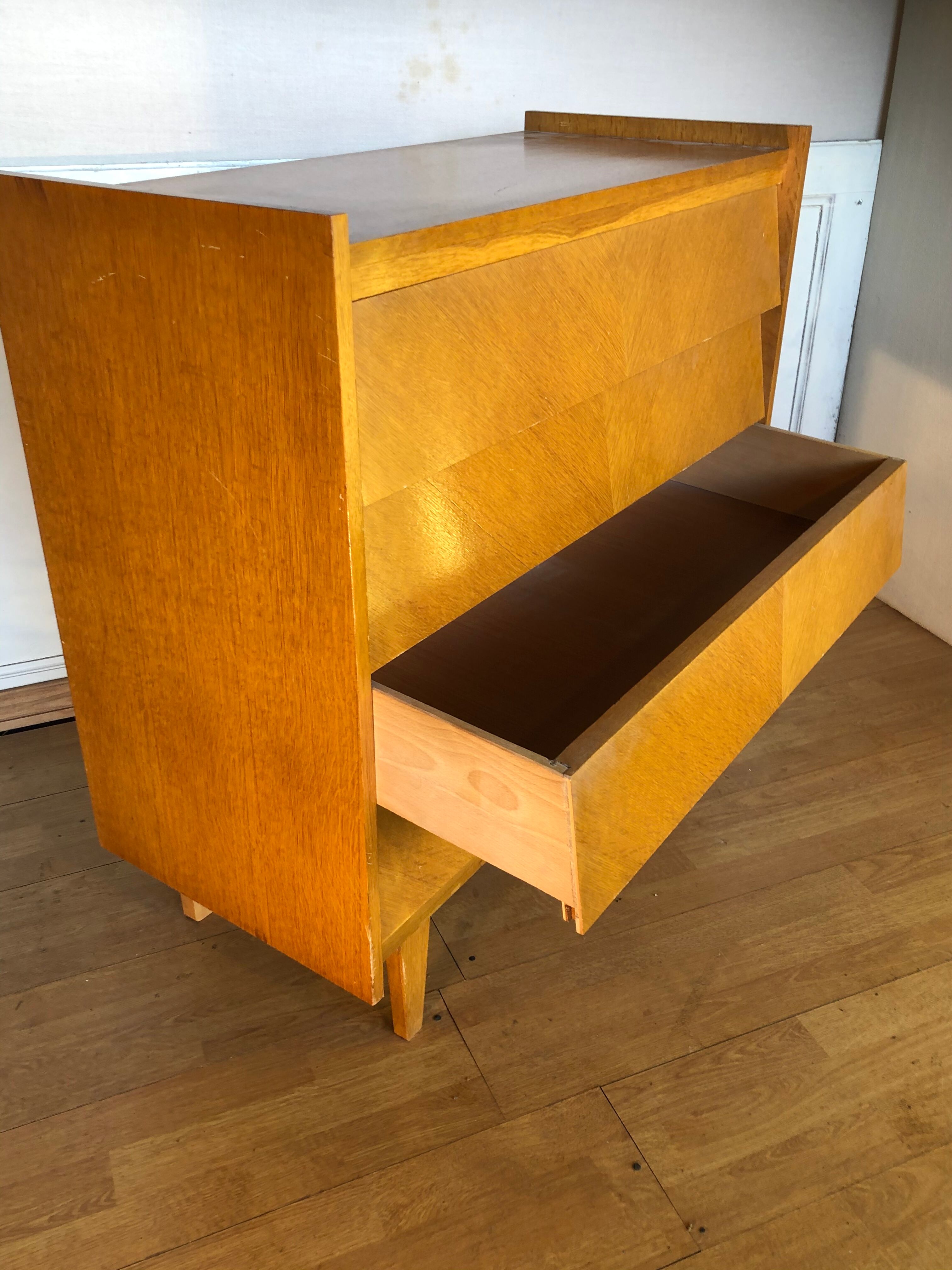 Commode 1960 pieds compas