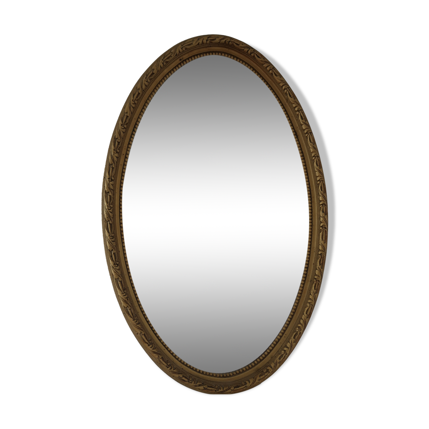 Mirror oval made in France 41x64cm