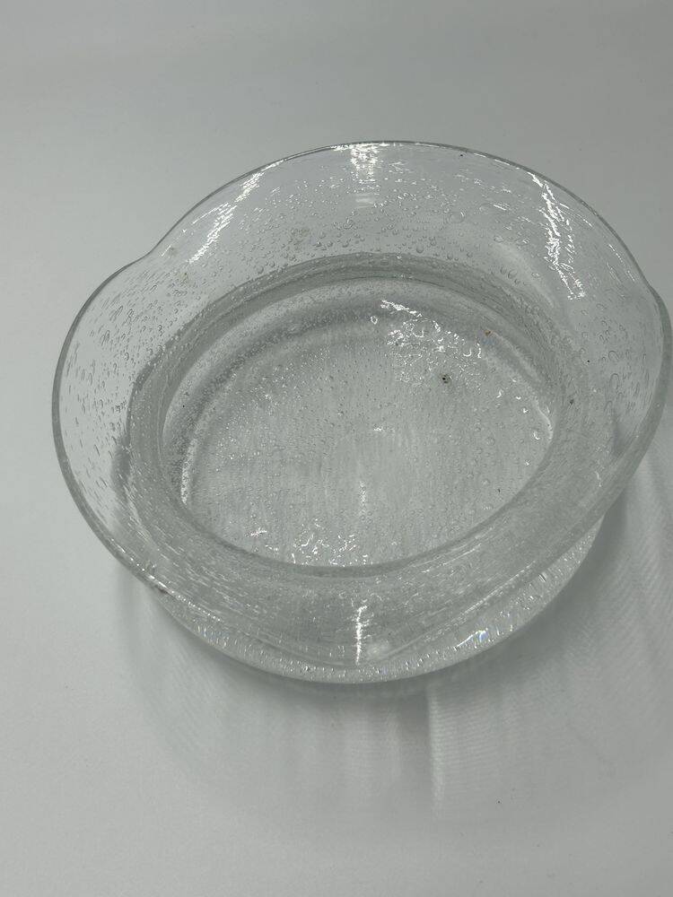 Biot glass empty pocket, vintage