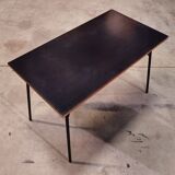 Black formica living room table 1970