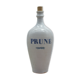 Vintage stoneware bottle in plum