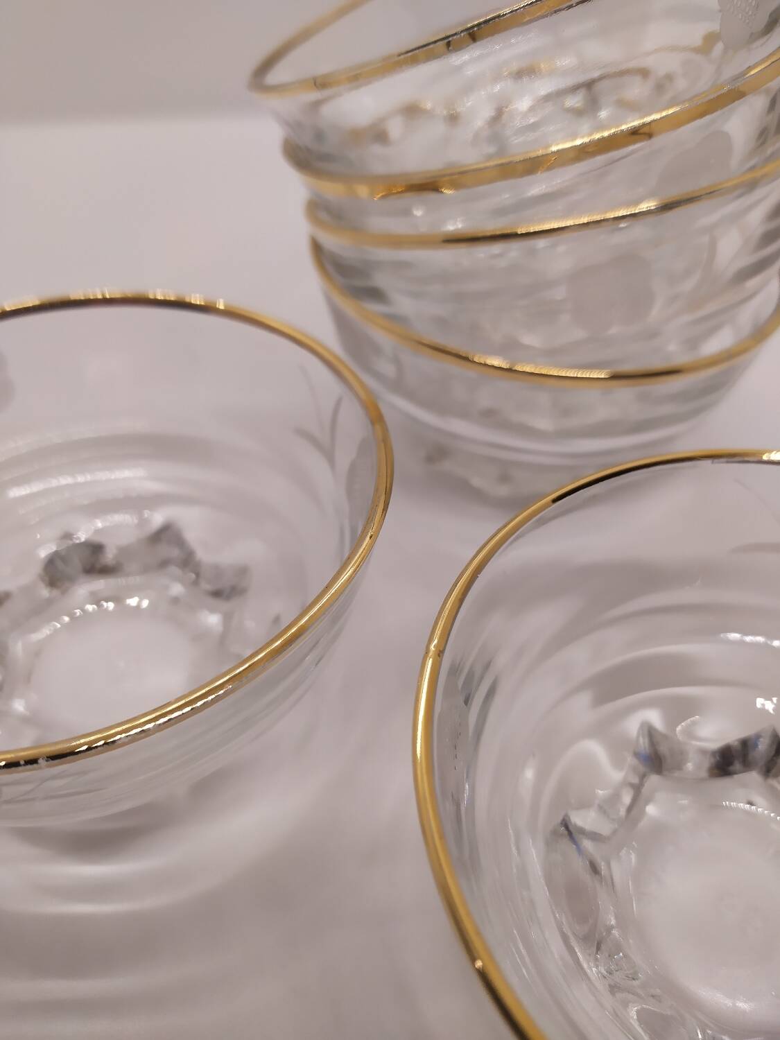 Set of 6 mini ramekins from the 50s