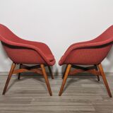 Shell armchairs by Miroslav Navratil