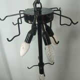 Vintage Murano Glass Disc Chandelier