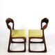 Paire de chaises « Traineau »