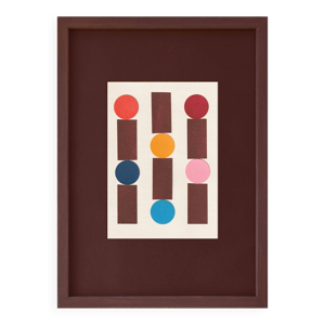 Collage abstrait sur