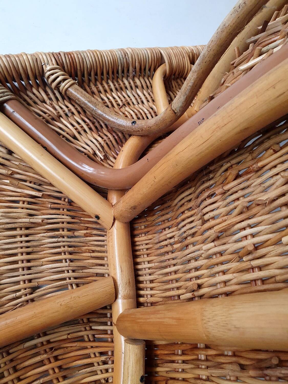 Karlskrona rattan lounge chair by Karl Malmvall for Ikea