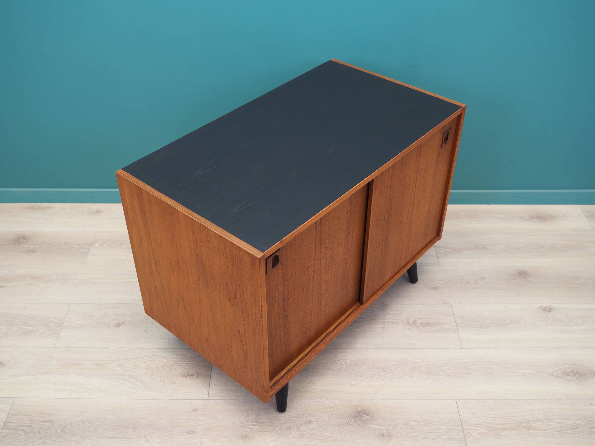 Teak cabinet, Danish design, 1970s, production: Denmark