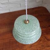Vintage glass suspension Clichy