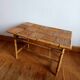 Split bamboo coffee table, 1960s