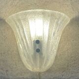 Paire d’appliques en verre de Murano
