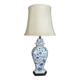 Porcelain living lamp nineteenth handmade decorations, double lighting