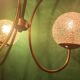 Vintage three-light chandelier