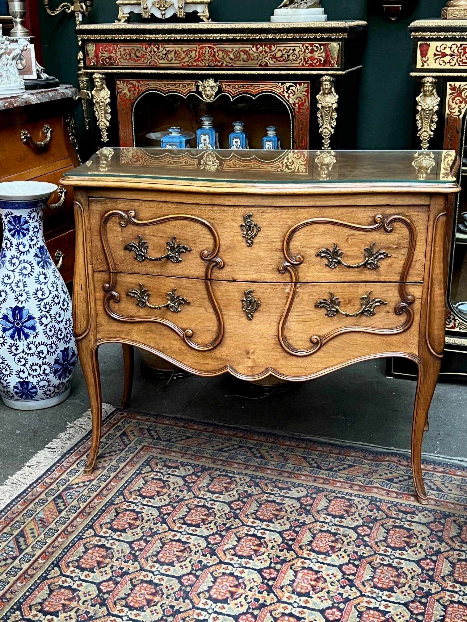 Rococo style chest of drawers