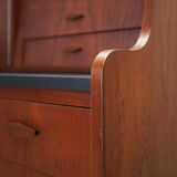 Teak secretary, Danish design, 1970s, production: Denmark