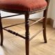 Set of 2 Napoleon III wooden chairs