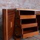 Art Deco Writing Desk in Mahogany and Walnut, 1920s