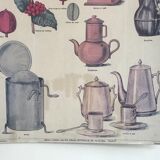 Cardboard poster "coffee"