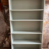 Celadon green bookcase