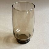 Set of 10 designer smoked glasses 1970