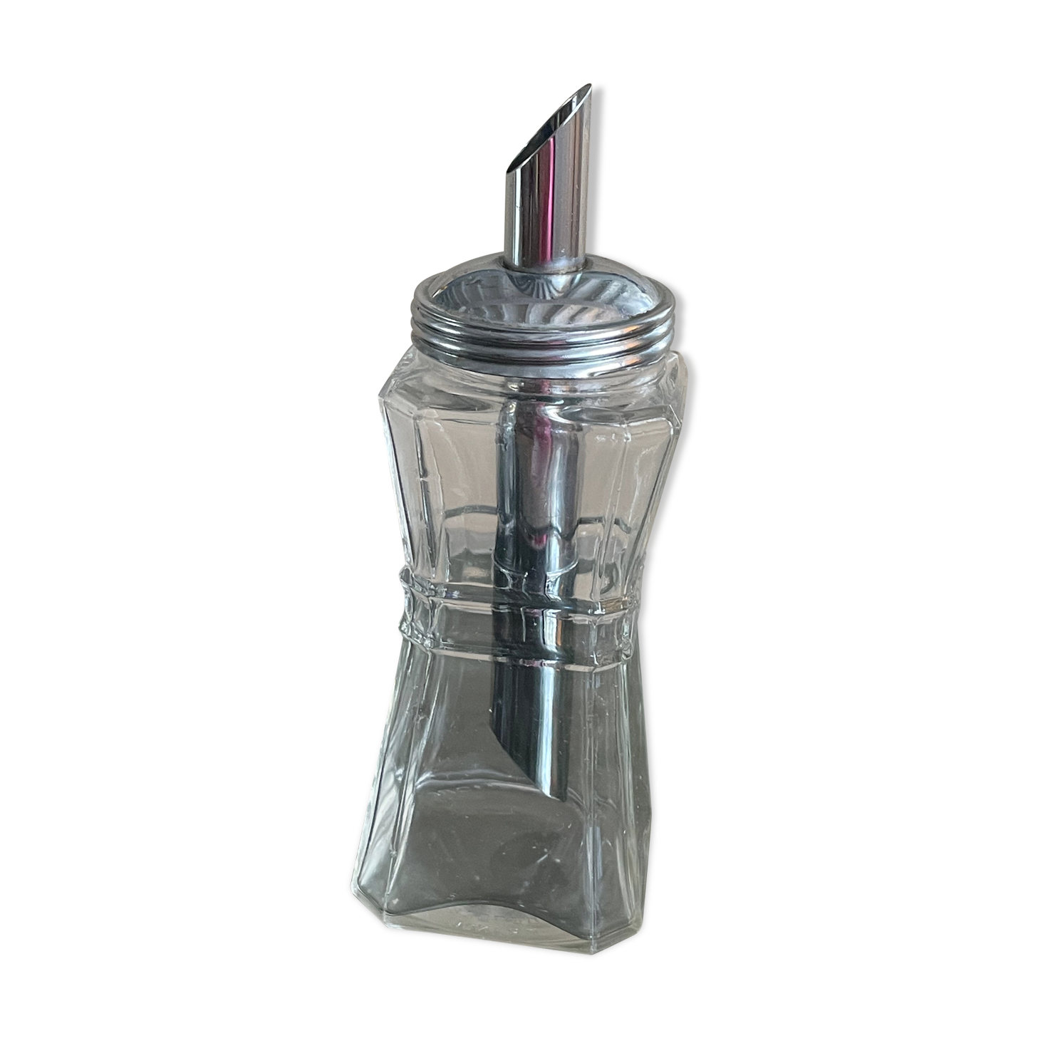 Ideal vintage glass and metal sugar maker