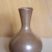 Vase grès vintage, pot à fleurs, vase boule à col, collection