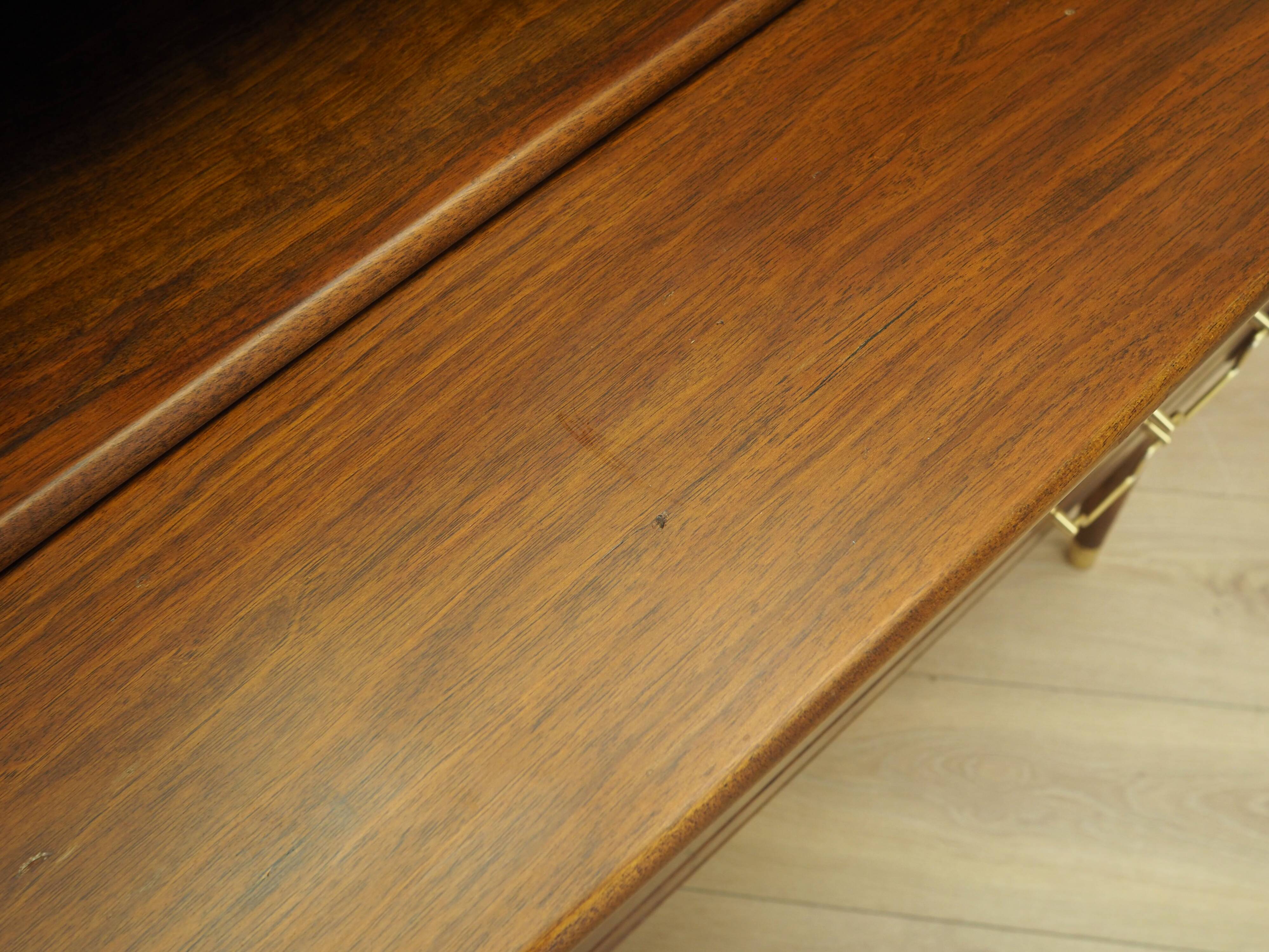 Walnut secretary, Danish design, 1970s, production: Denmark