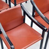 Ensemble de 6 chaises modèle 905 par Vico Magistretti