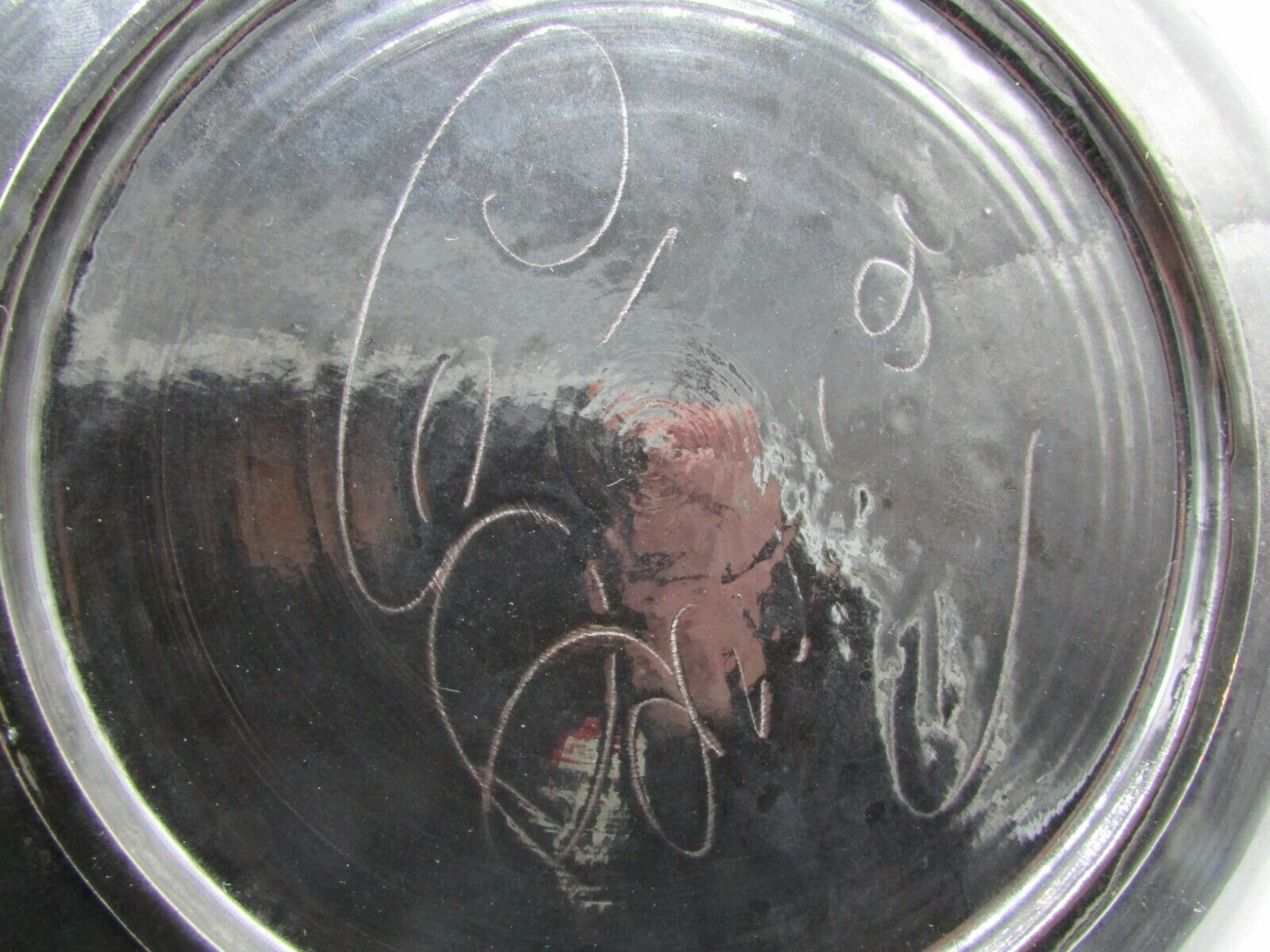 Ceramic plate le brescon fish decoration 60s