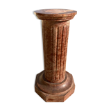 Faux marble column