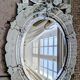 Grand venetian mirror from 1890 in excellent condition