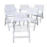Set of 6 garden chairs R.Gleizes Youpy