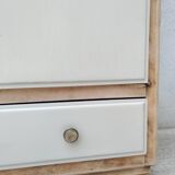 Art Deco asymmetrical wardrobe