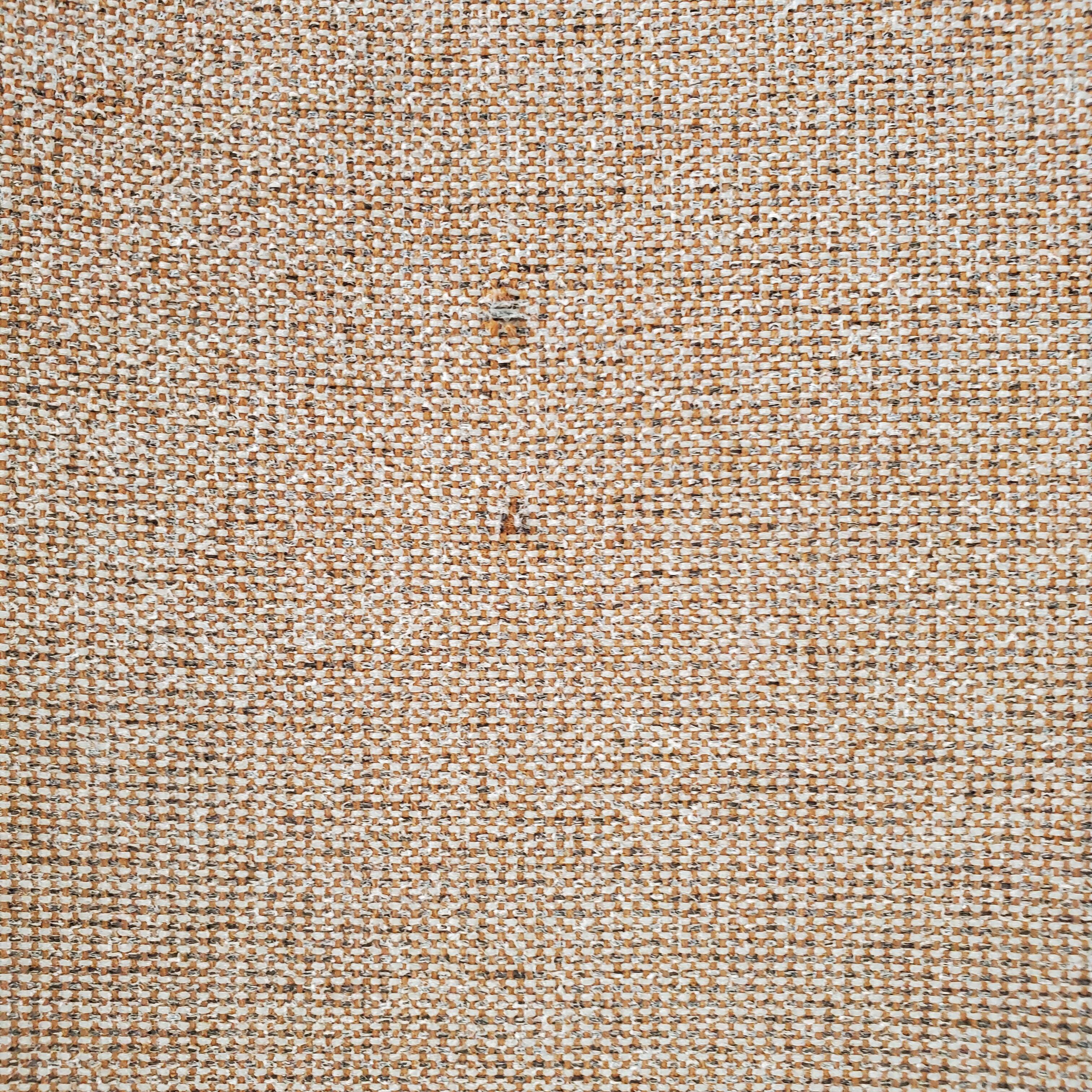 Chaise inclinée métal et assise tissu