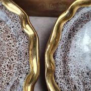 Set of 6 dessert plates – Marius Giuge Vallauris – Rare pieces & collection